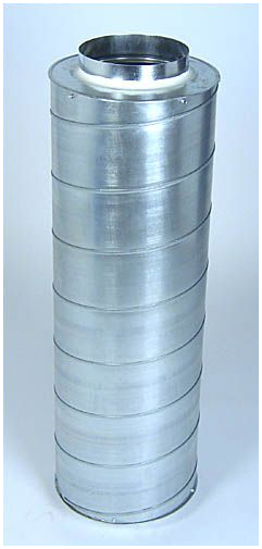  - Ventilution Schalldämpfer für Lüftungsrohre, ø 200 mm, L = 90 cm -  