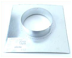  - Ventilution Wandflansch, Metall, für ø 160 mm -  