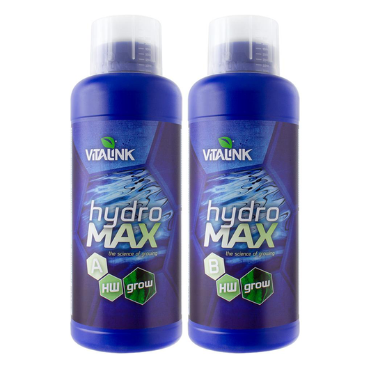  - VitaLink Hydro MAX Grow, (hartes Wasser), A&B Set, 1 L -  