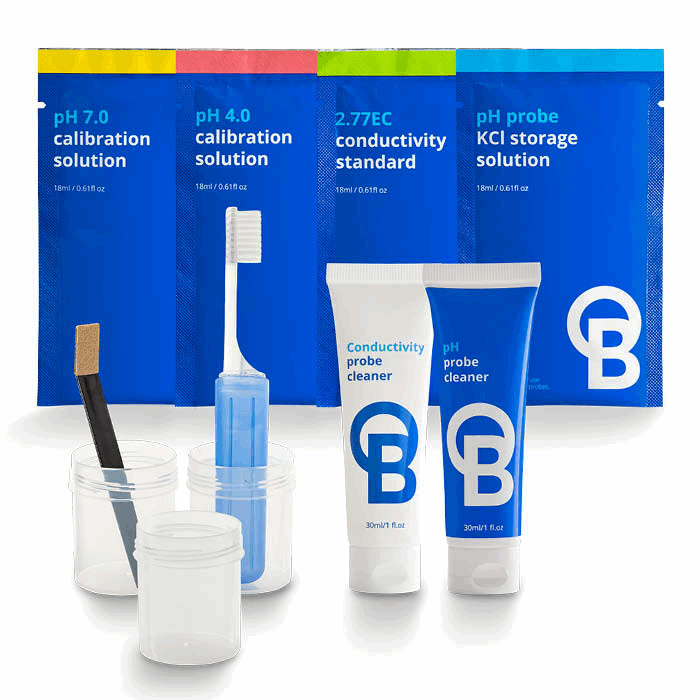  - bluelab EC und pH Reinigungs- und Kalibrierset -  