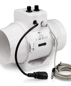  - Ventilution Mixed In-Line, mit Klimaregler, 220/280 m³/h, 125 mm, IEC-Connector -  