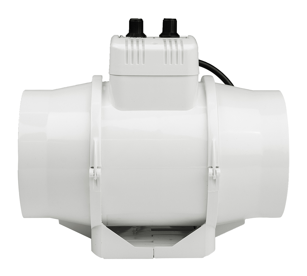  - Ventilution Mixed In-Line, mit Klimaregler, 220/280 m³/h, 125 mm, IEC-Connector -  