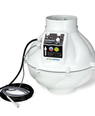  - Whisperblower EC Rohrventilator, 800 m³/h, 170 W, ø 125 mm Flansch, Temperatursteuerung -  