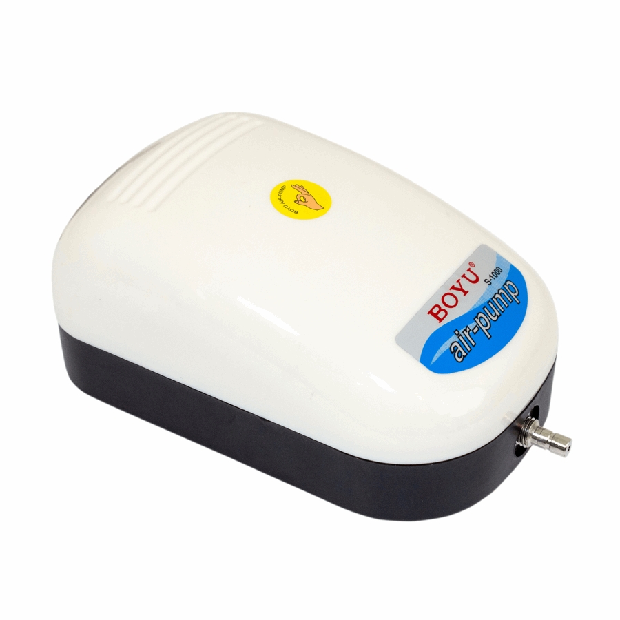  - BOYU S-1000 Luftpumpe, 252 L/h, 3 W,Eurostecker -  