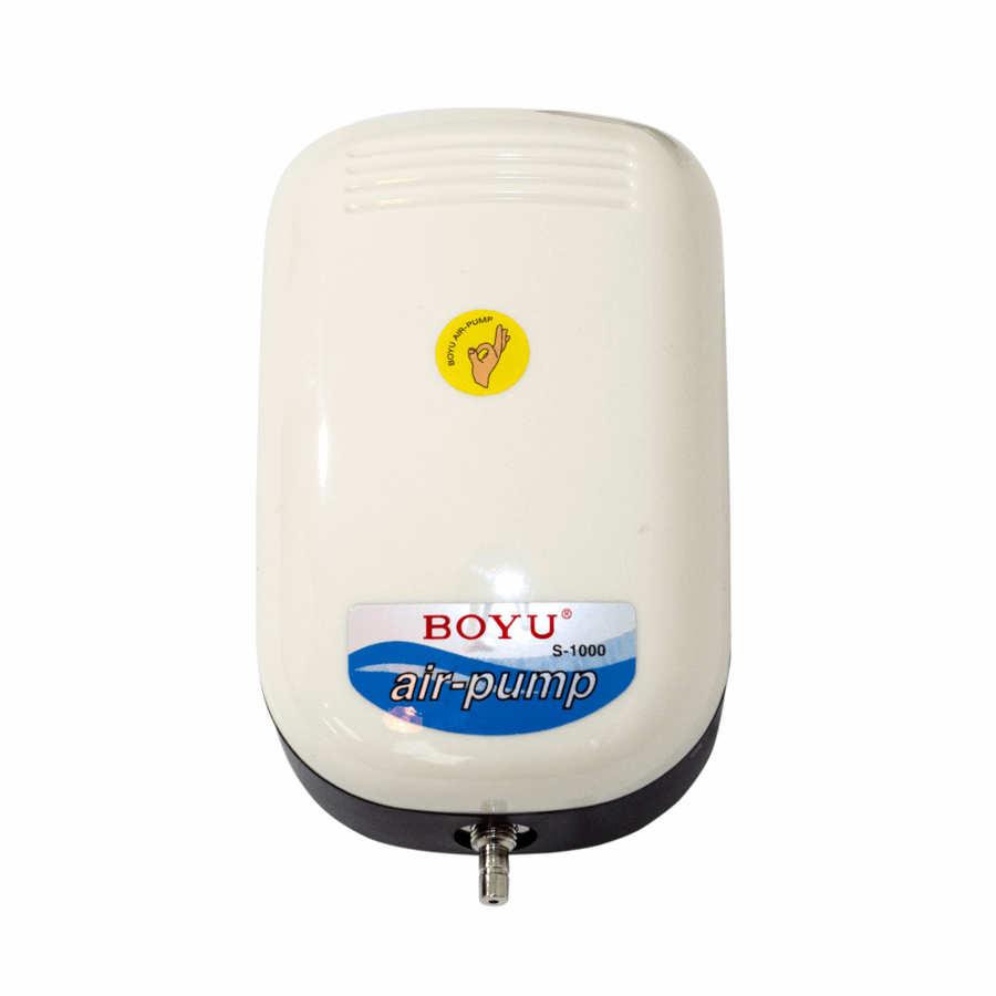  - BOYU S-1000 Luftpumpe, 252 L/h, 3 W,Eurostecker -  