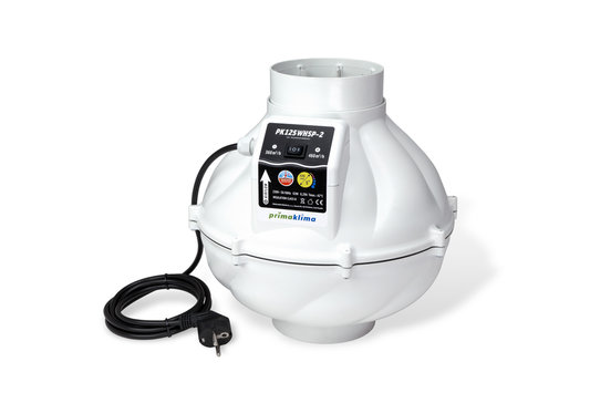  - Whisperblower AC Rohrventilator, 360/460 m³/h, 63 W, ø 125 mm Flansch -  