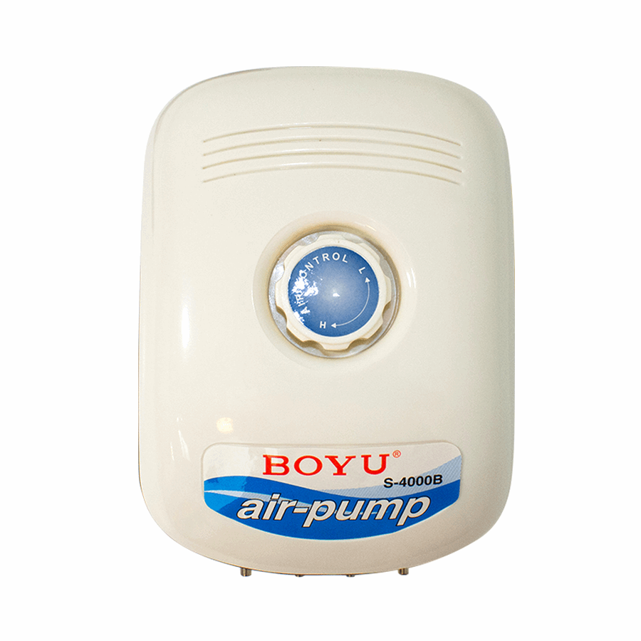  - BOYU S-4000B Luftpumpe, 768 L/h, 9 W, Eurostecker -  