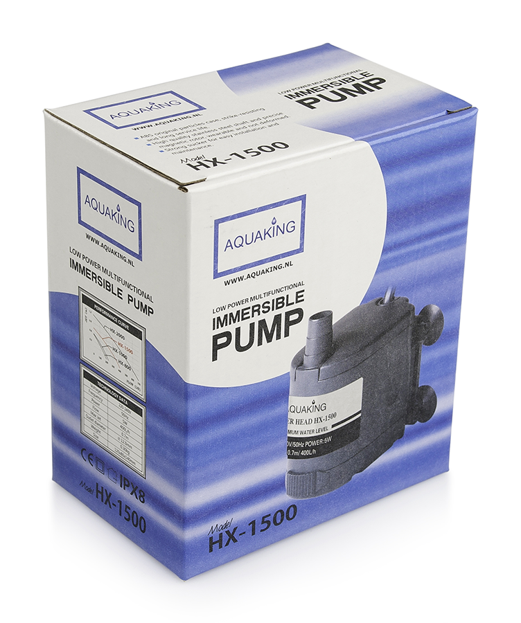  - Pumpe, 400 L/h, Förderhöhe 0,7 m, 10 W -  