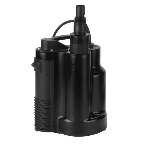  - Tauchpumpe 7000 L/h, Förderhöhe 7 m, 400W + Schwimmschalter(an- u. abschaltbar) -  