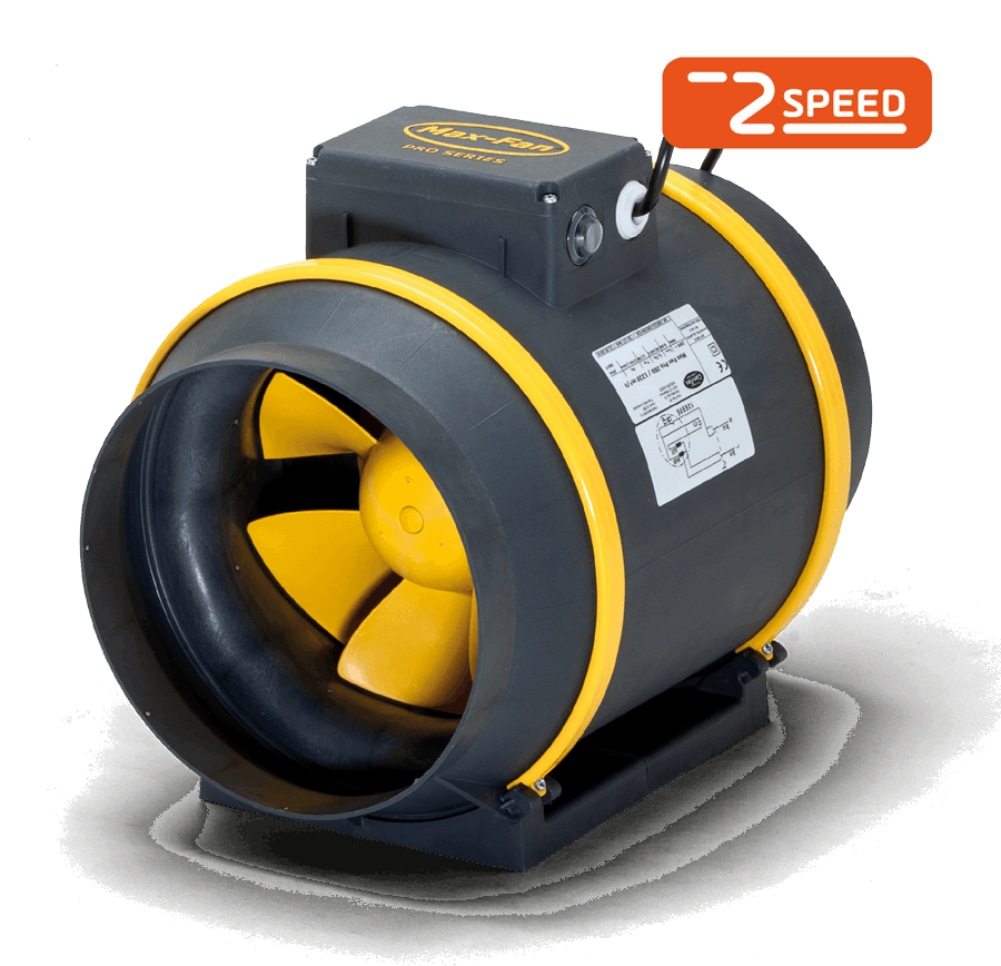  - Can-Fan Max-Fan Pro AC 150/600 m³/h Rohrventilator 2 Geschwindigkeitsstufen -  