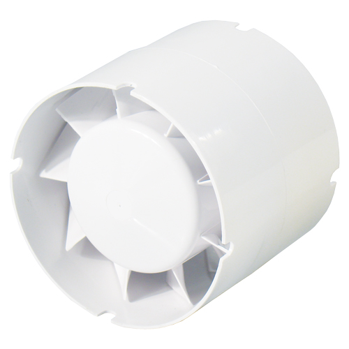  - Ventilution Axiallüfter, 105 m³/h, für 100 mm Rohr, gerader Anschluss -  