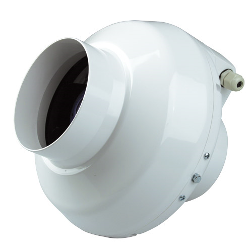  - Ventilution Rohrventilator, 365 m³/h, für 125 mm Rohr, Kunststoff -  