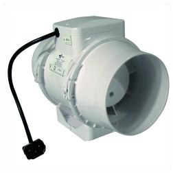  - Ventilution Mixed In-Line, 220/280 m³/h, für 125 mm Rohr, inkl. IEC-Connector -  