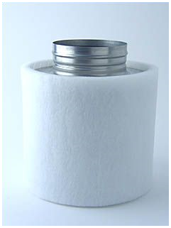  - Aktivkohlefilter PROFESSIONAL LINE, 240 m³/h, inkl. Anschlussflansch ø 125 mm -  