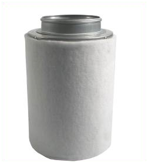  - Aktivkohlefilter ECONOMY LINE, 800 m³/h, inkl. Anschlussflansch ø 160 mm -  