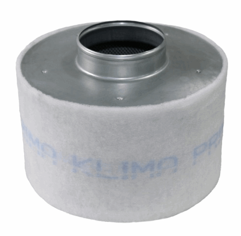  - Aktivkohlefilter ECONOMY LINE, für Lüfter 250 m³/h, inkl. ø 100 mm, H=135 mm -  