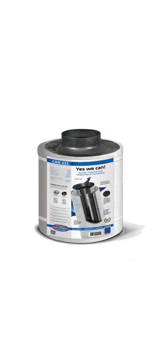  - CAN333BFT, Aktivkohlefilter, 350 m³/h, ø 160 mm -  