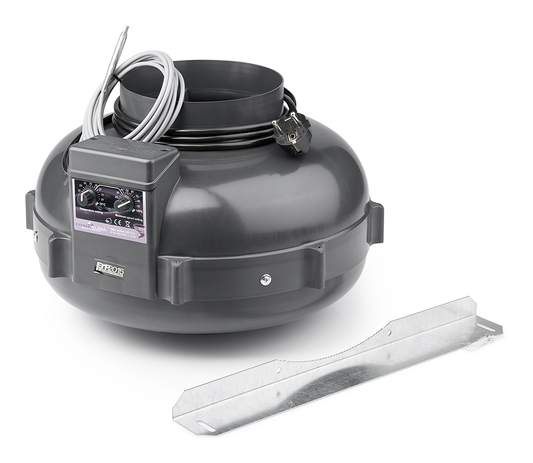  - PK Rohrventilator 160, 800 m³/h, ø 160 mm, Temperaturregelung -  