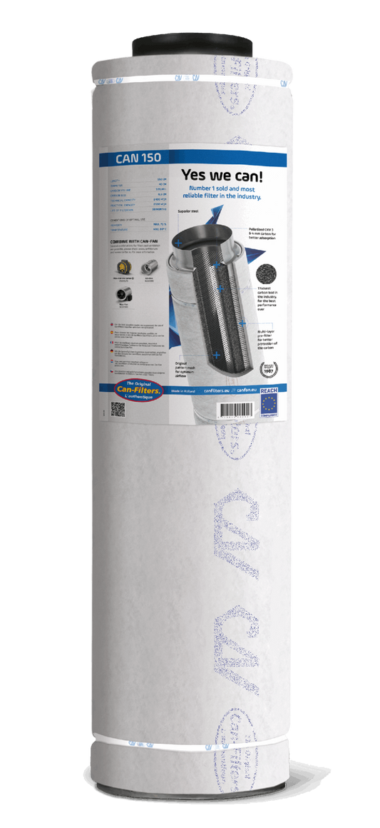  - CAN150BFT, Aktivkohlefilter, 2100 m³/h, ø 250 mm -  