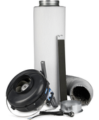  - Lüftungsset 800 Deluxe, inkl. PK Rohrventilator 160, 800 m³/h und Zubehör -  