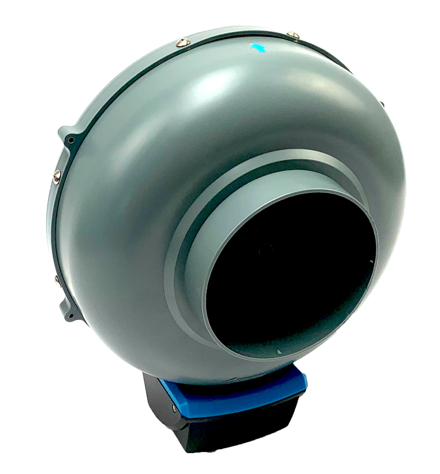  - RAM Inline Rohrventilator, 125 mm, 378 m³/hr -  
